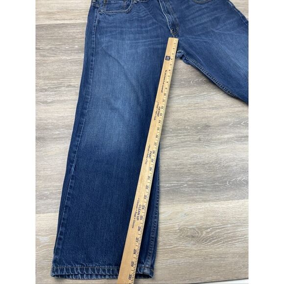 Levis 569 Jeans Mens 40 X 30 Loose Straight Medium Wash Y2K 100% Cotton - Picture 6 of 7